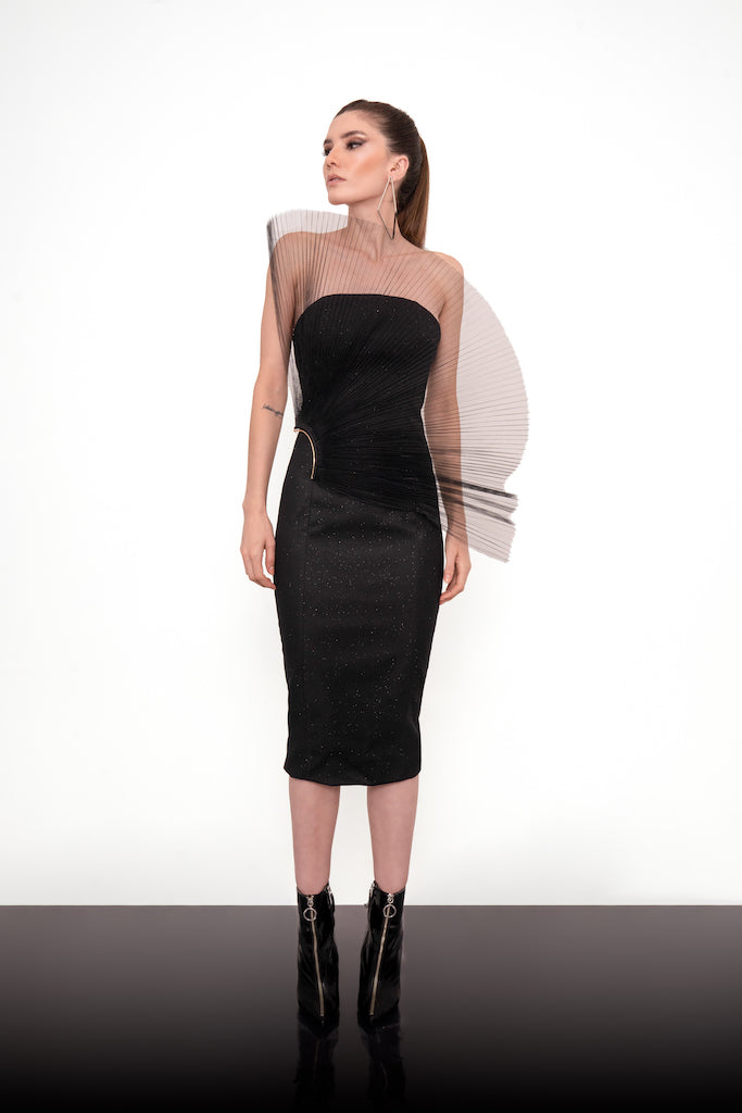 vestido, vestido plissado, vestido 3d, vestido laboissiere, laboissiere plissado, laboissiere vestido plissado, plissado 3D