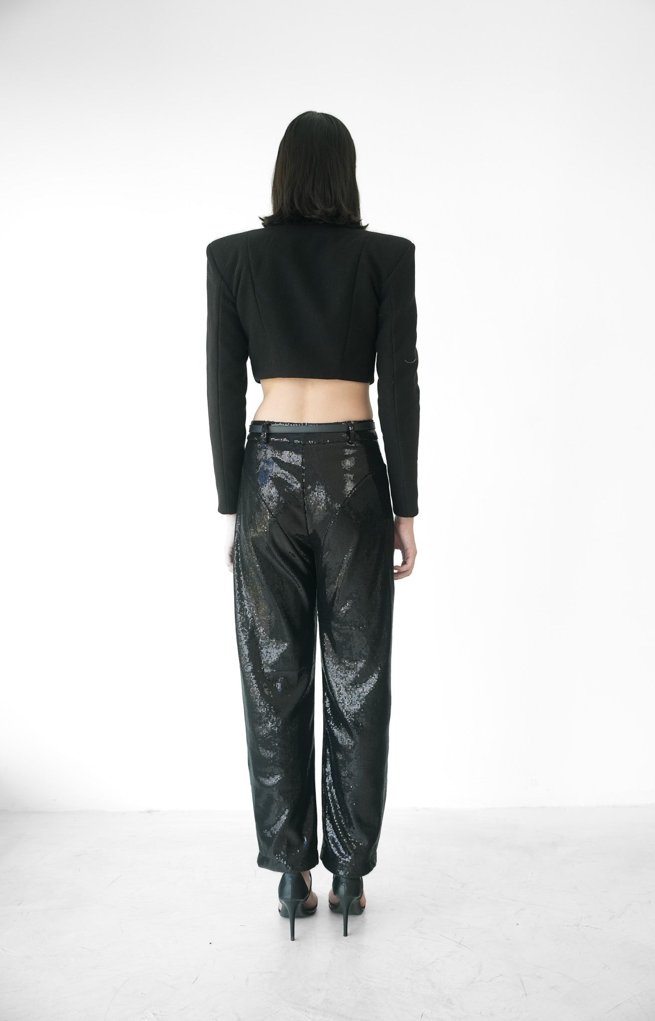 Casaco Cropped com Argola