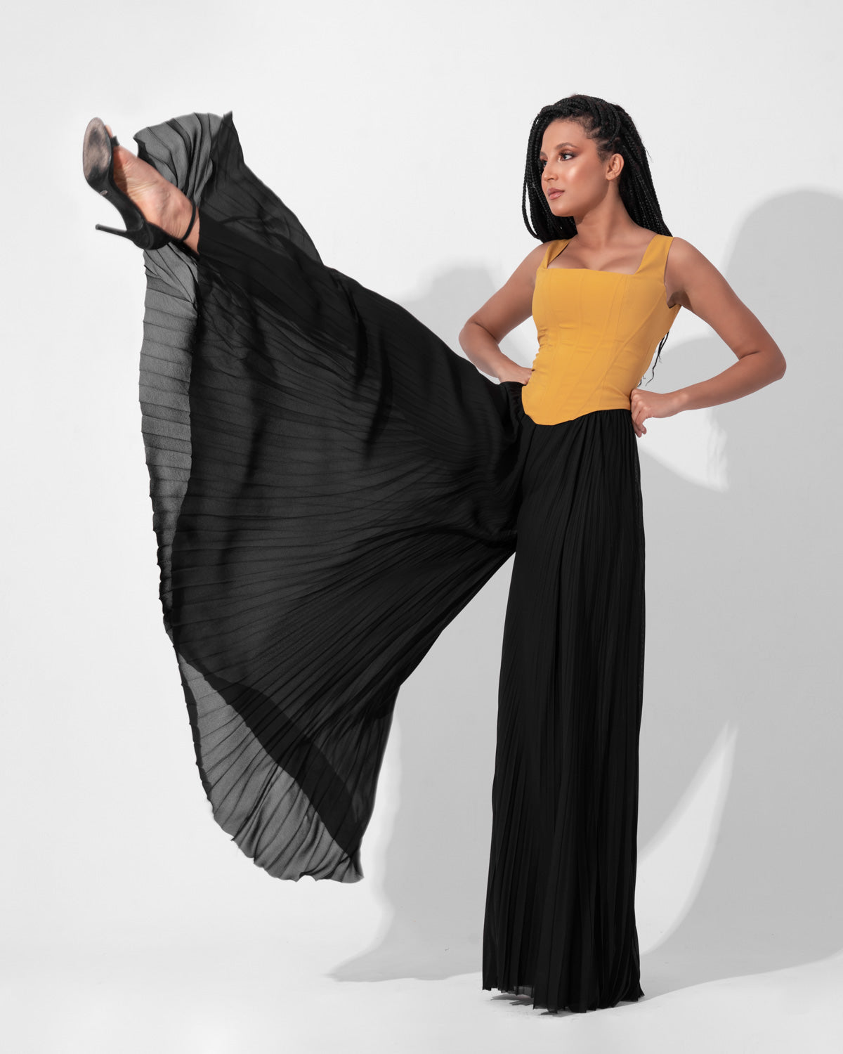 Pantalona Plissada