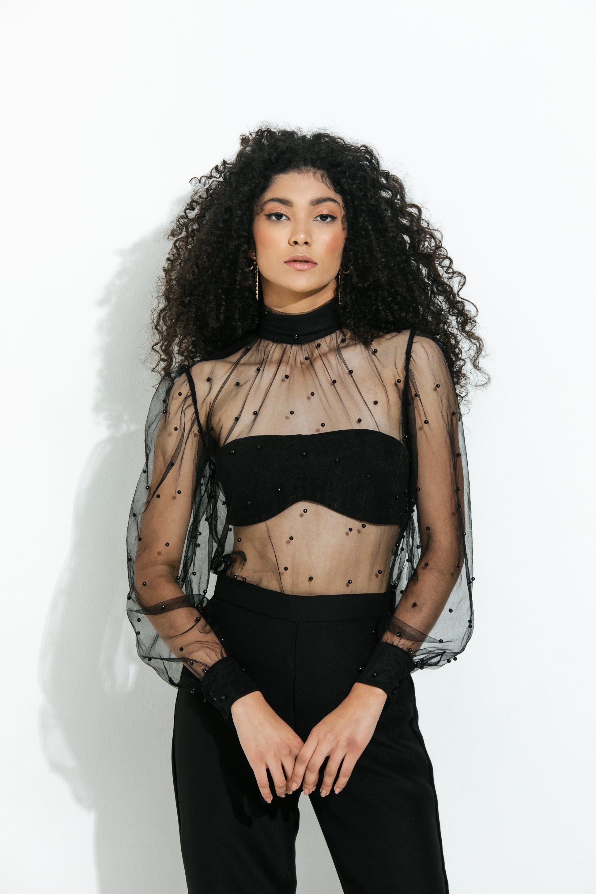 blusa de tule, blusa de tule com bolinhas, blusa laboissiere, blusa de tule com bolinhas laboissiere, laboissiere, laboissiere blusa, laboissiere roupa